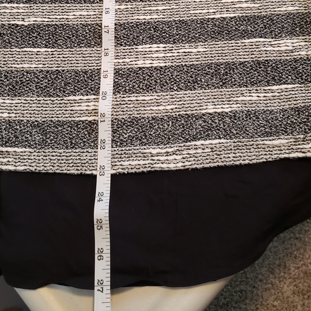 Heavy Gauze Striped Knit Sweater - Picture 5 of 7